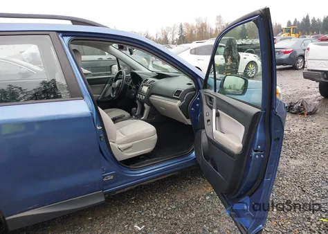 2016 Subaru Forester 2.5I z USA, uszkodzony, nr VIN JF2SJABC9GH488543